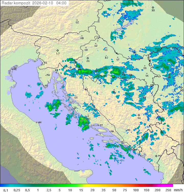 Meteo radar Hrvatska