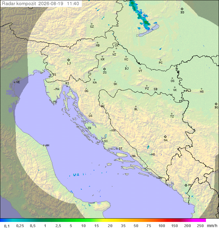 Meteo radar Hrvatska