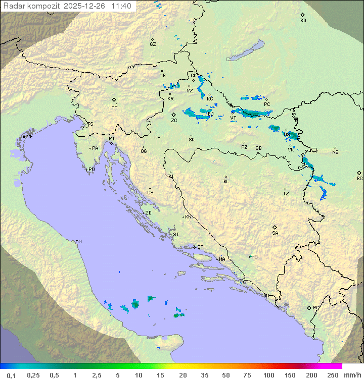 Meteo radar Hrvatska