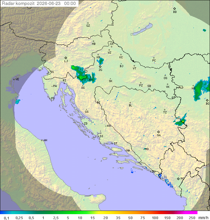 Meteo radar Hrvatska