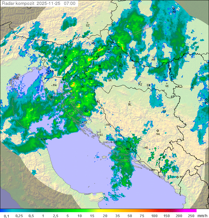 Meteo radar Hrvatska