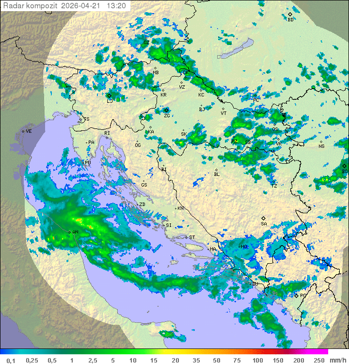 Meteo radar Hrvatska