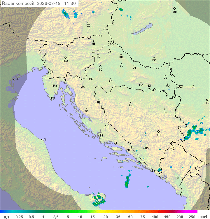 Meteo radar Hrvatska