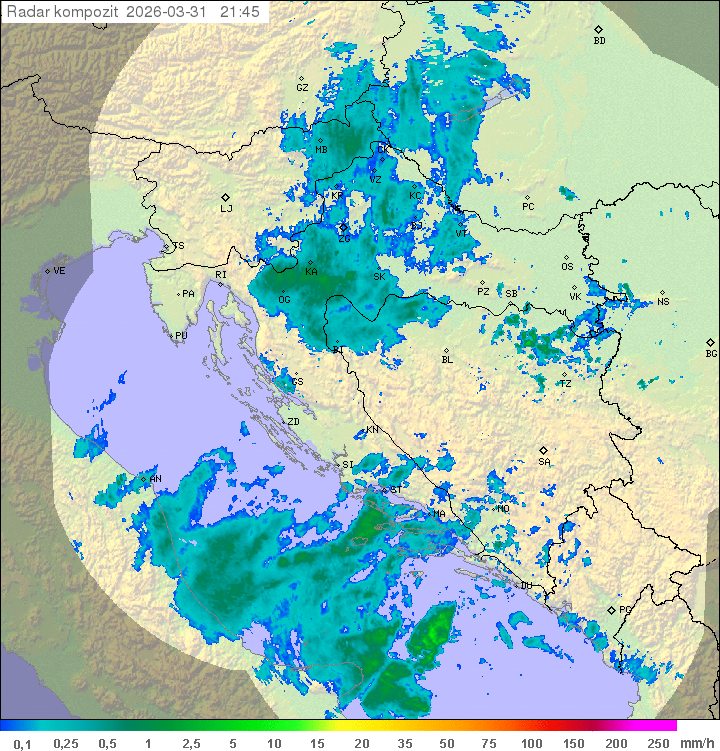 Meteo radar Hrvatska