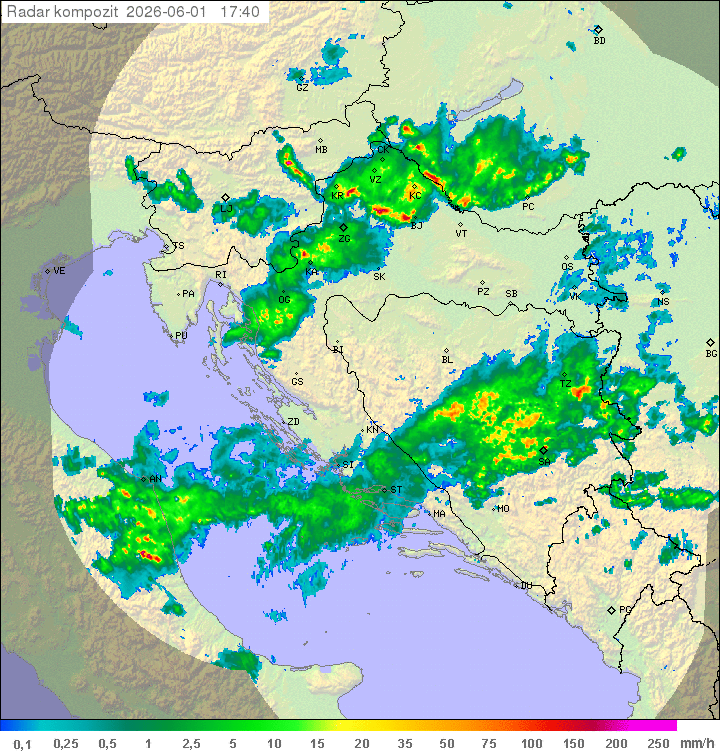 Meteo radar Hrvatska