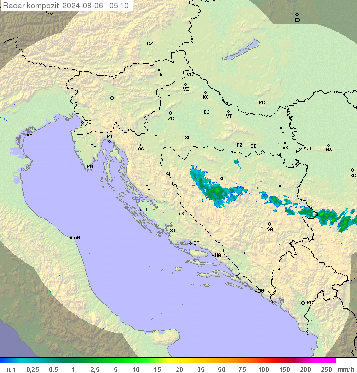 Padavine Hrvaška