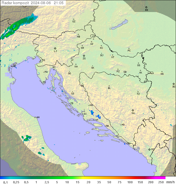 Padavine Hrvaška