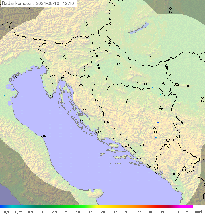 Padavine Hrvaška