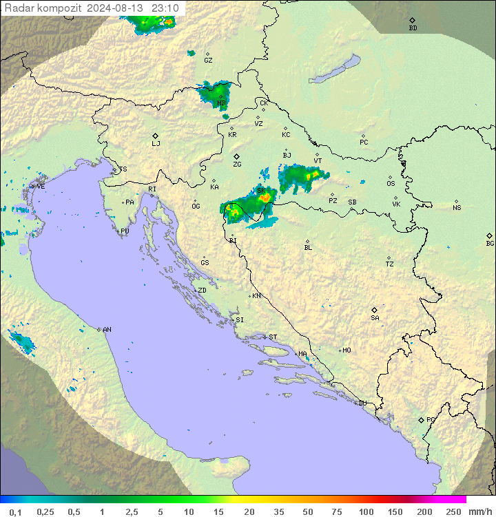 Padavine Hrvaška