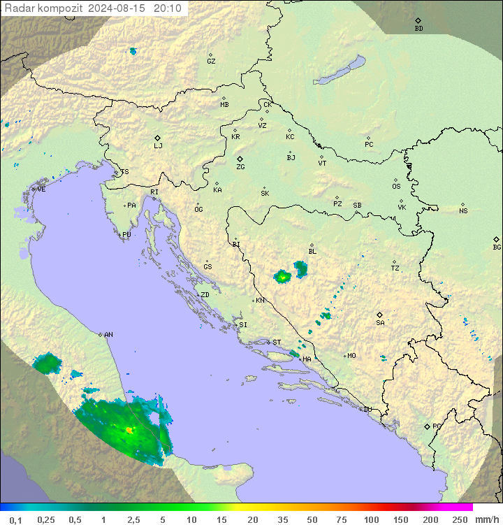 Padavine Hrvaška