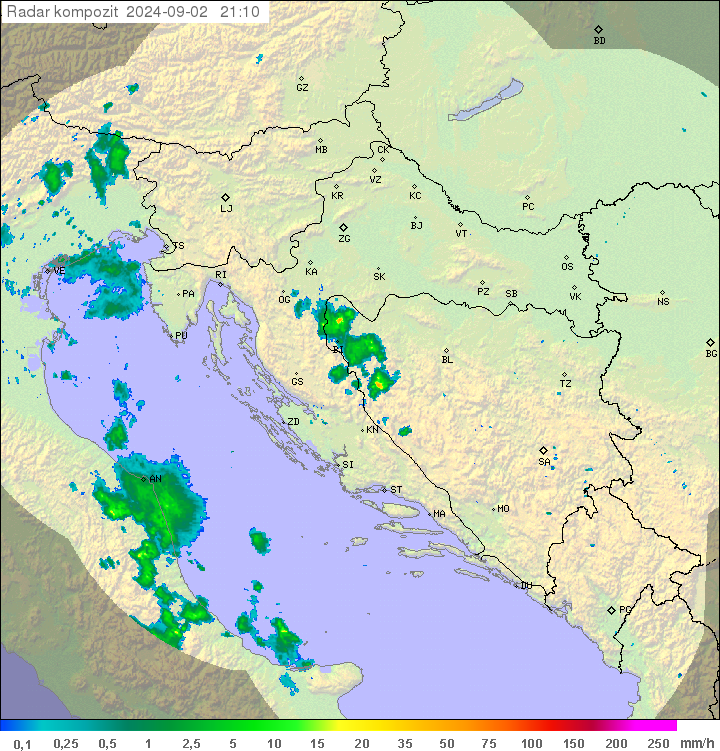 Padavine Hrvaška