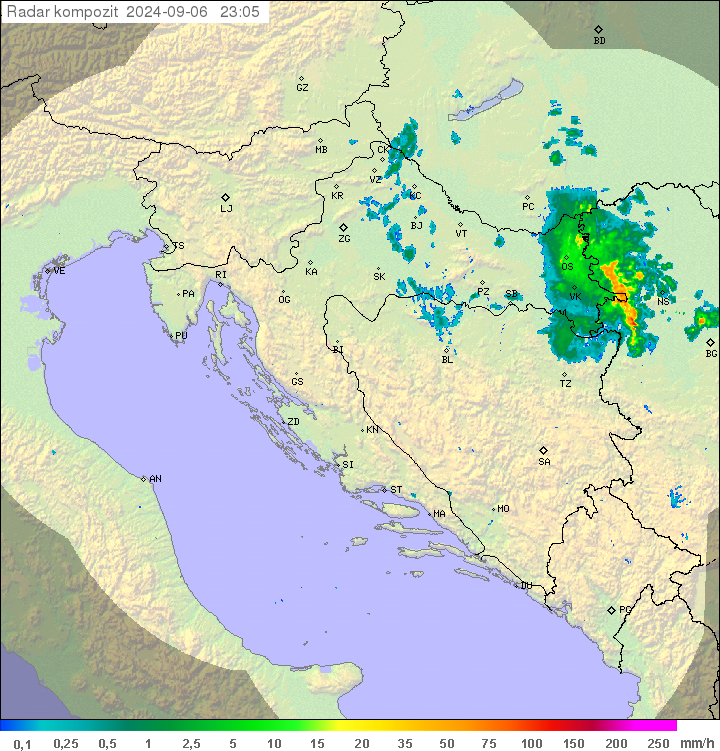 Padavine Hrvaška