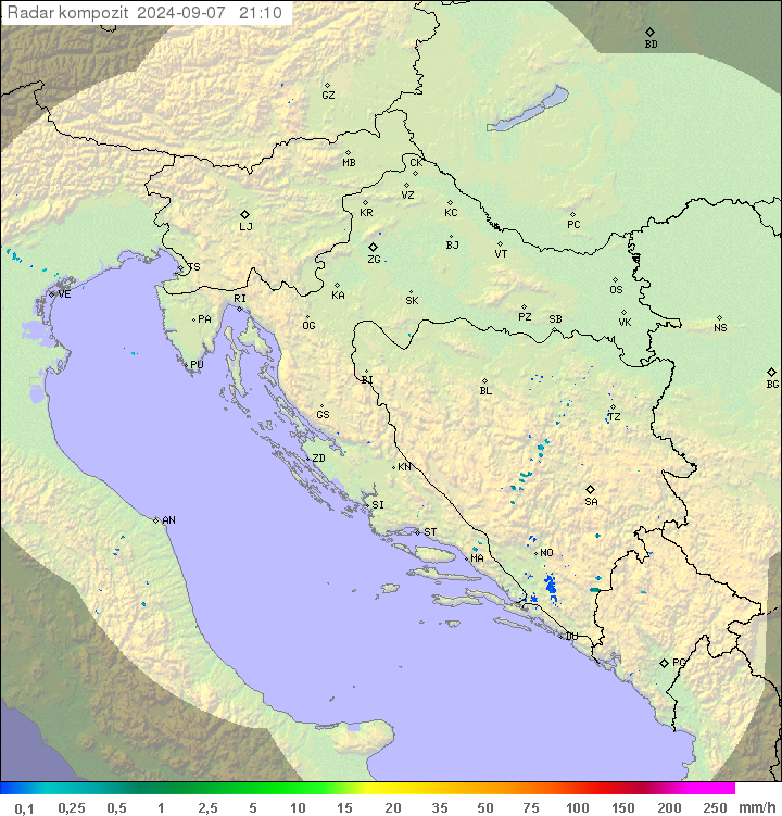 Padavine Hrvaška