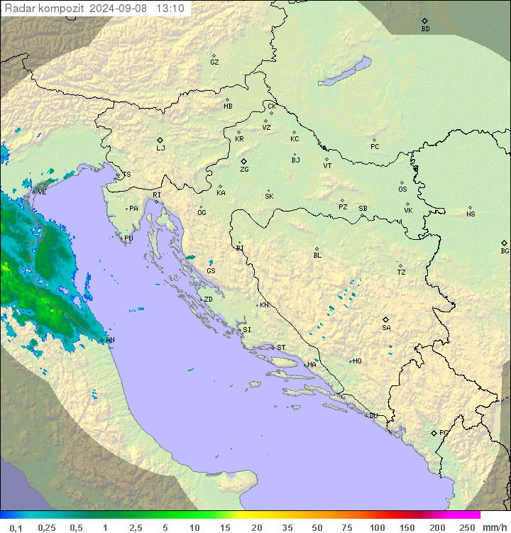 Padavine Hrvaška