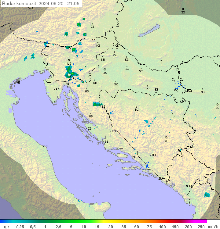 Padavine Hrvaška