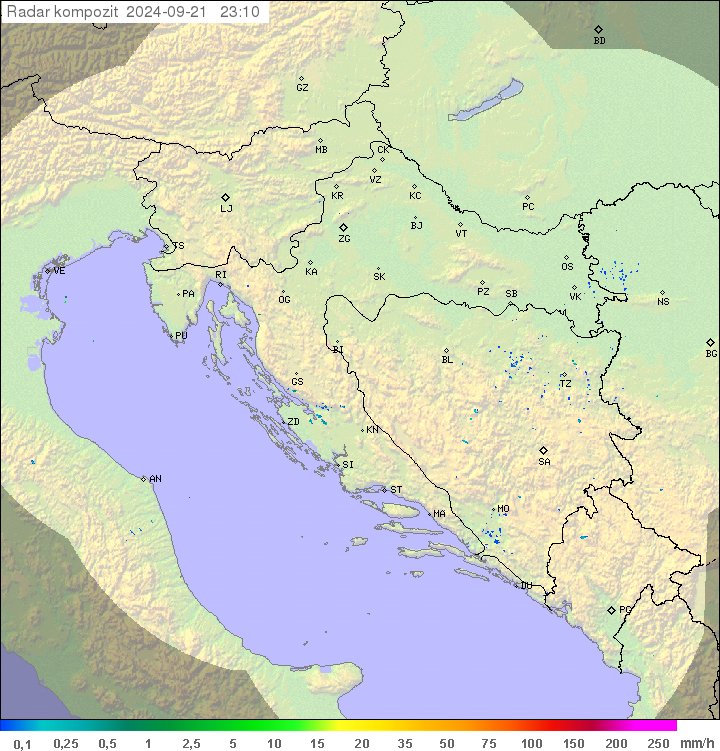 Padavine Hrvaška