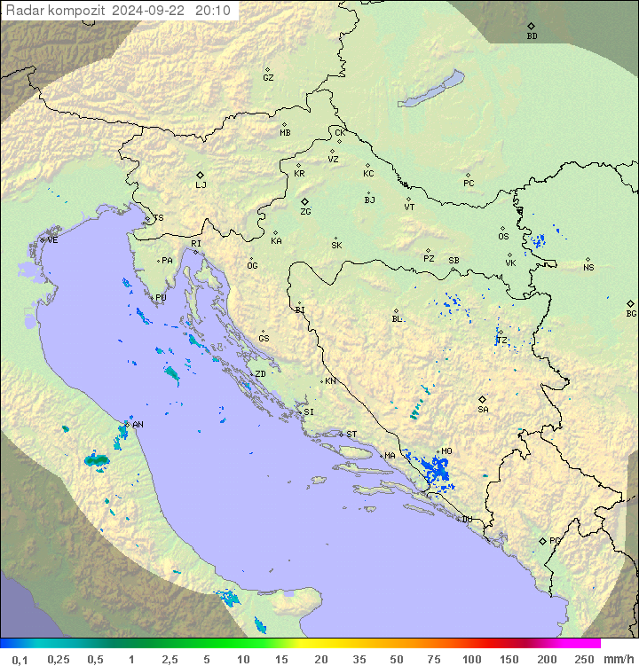 Padavine Hrvaška