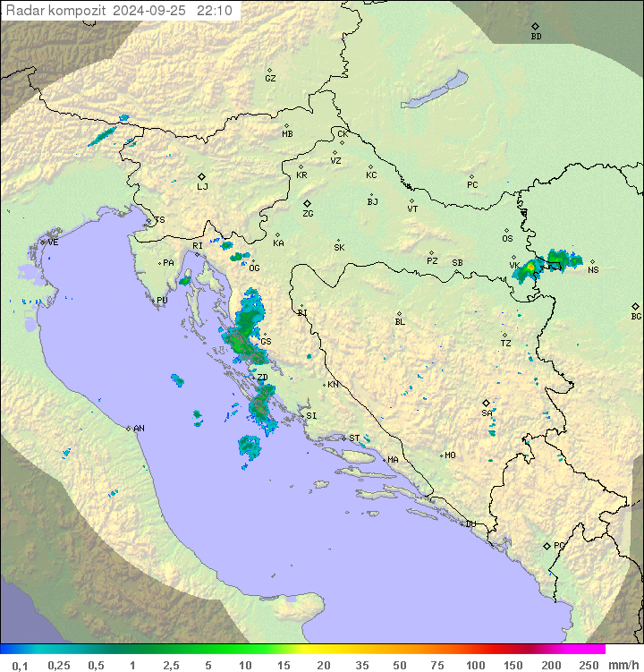 Padavine Hrvaška