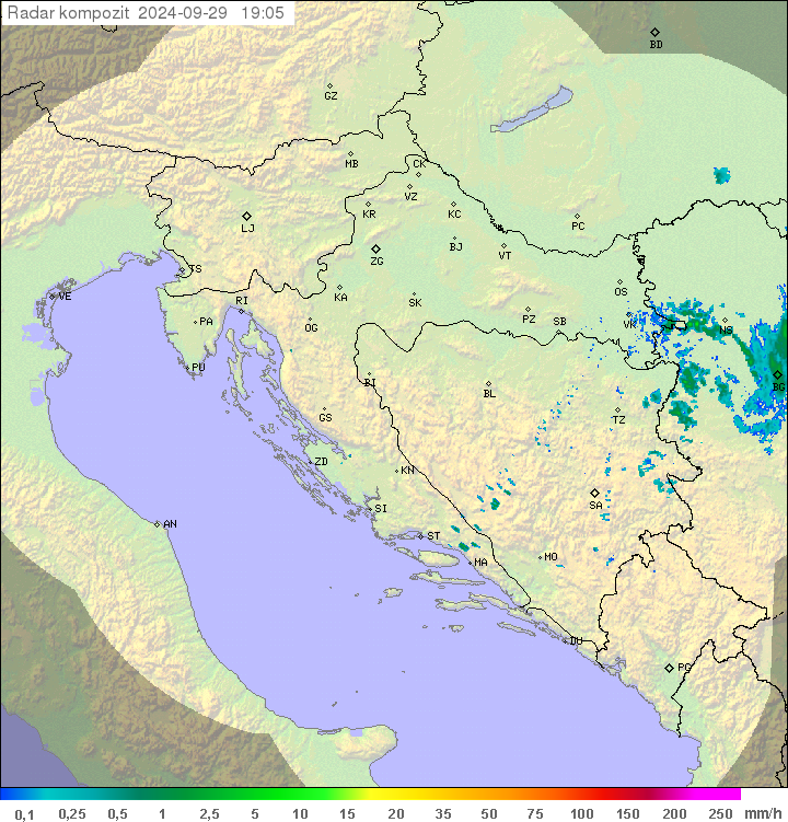 Padavine Hrvaška