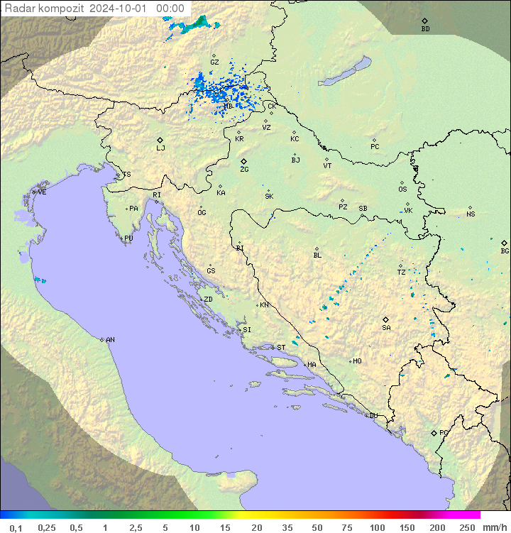 Padavine Hrvaška