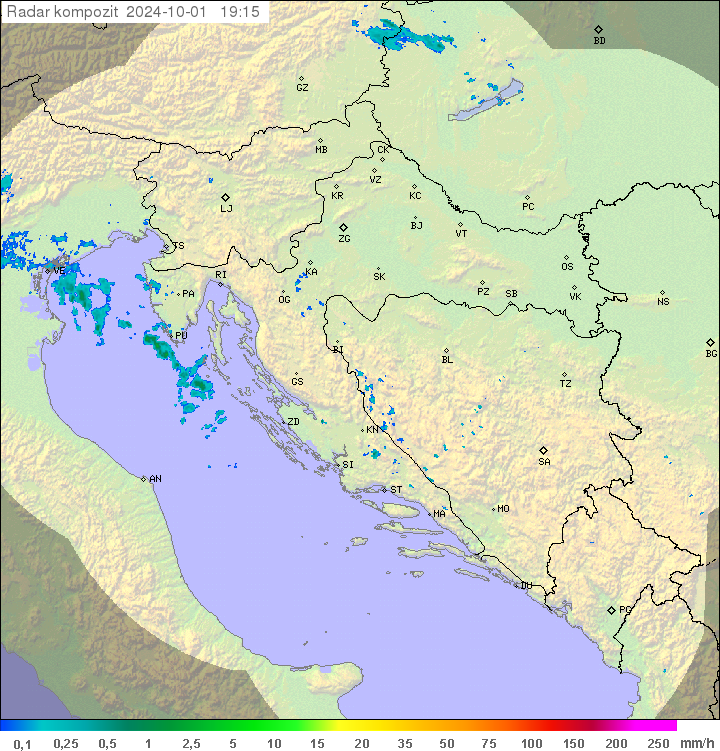 Padavine Hrvaška