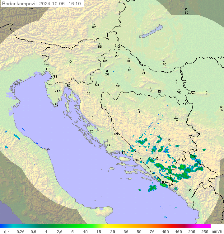 Padavine Hrvaška