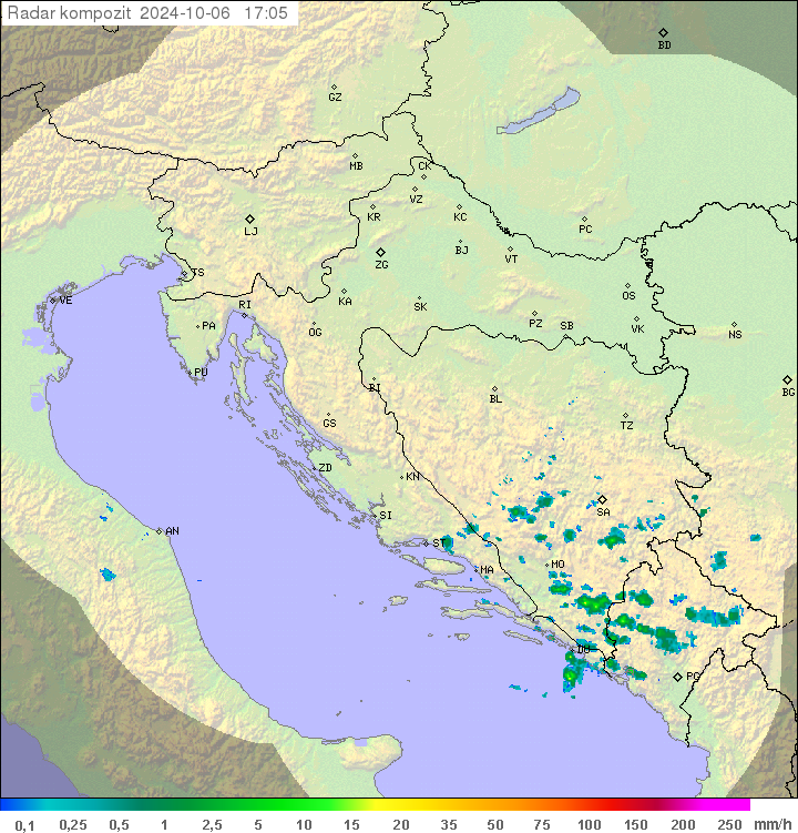 Padavine Hrvaška