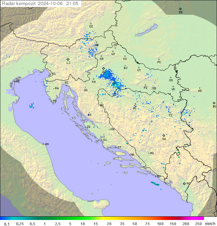 Padavine Hrvaška