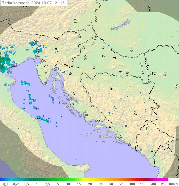 Padavine Hrvaška