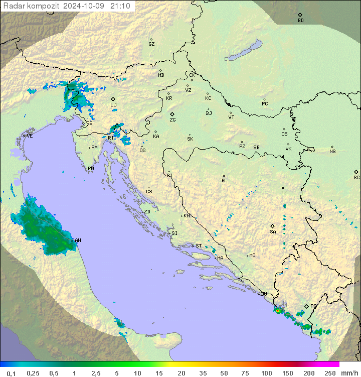 Padavine Hrvaška