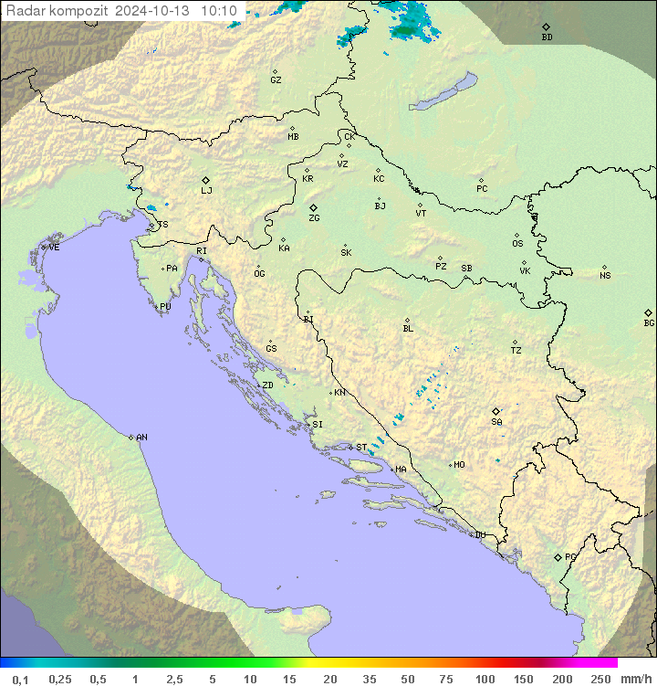 Padavine Hrvaška