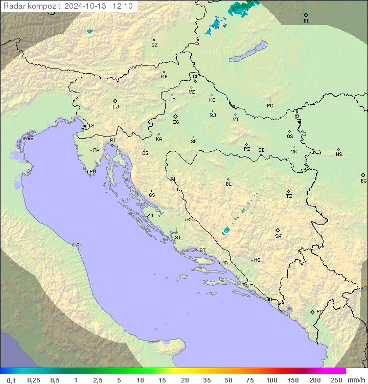 Padavine Hrvaška