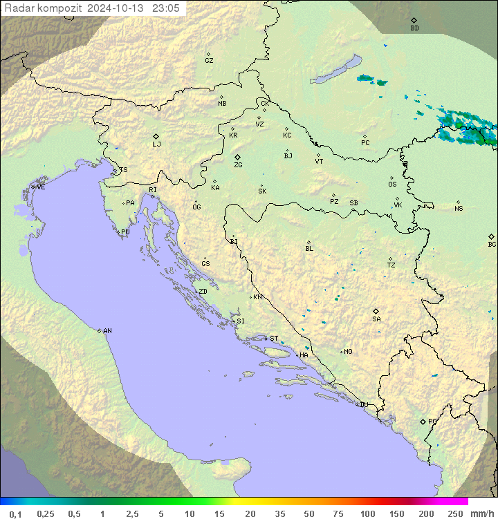 Padavine Hrvaška