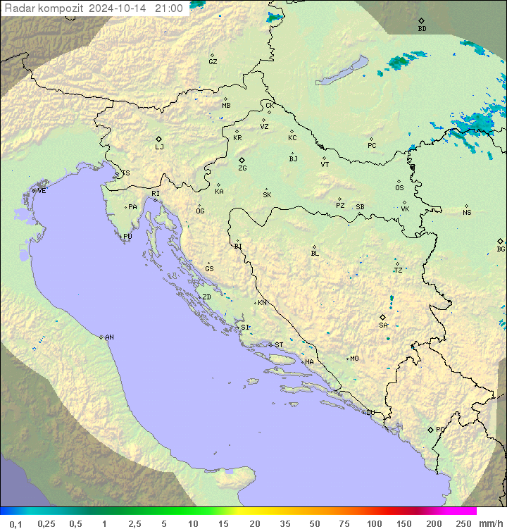 Padavine Hrvaška