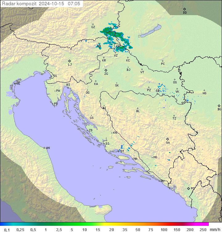 Padavine Hrvaška