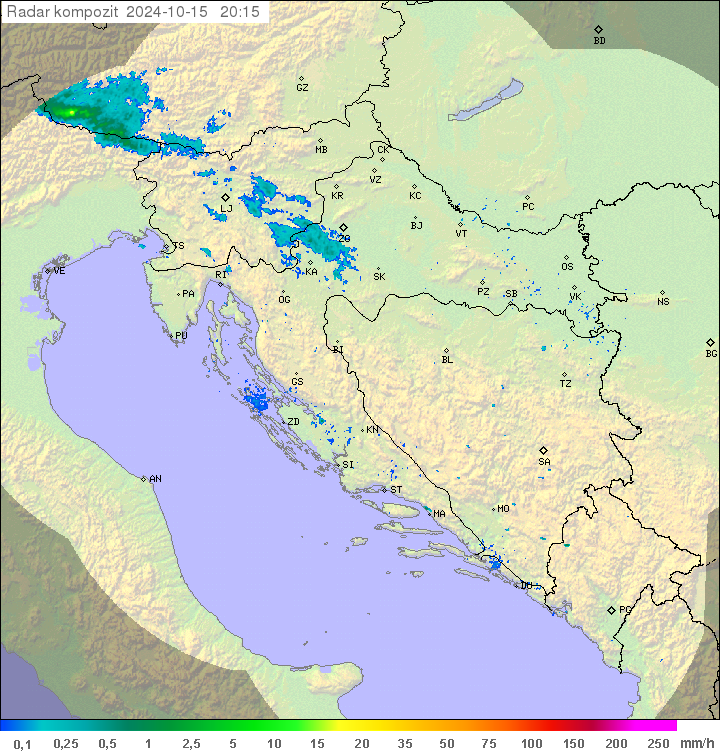 Padavine Hrvaška