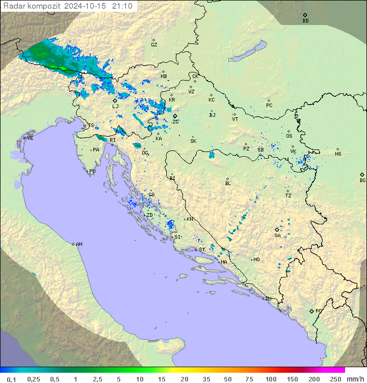 Padavine Hrvaška