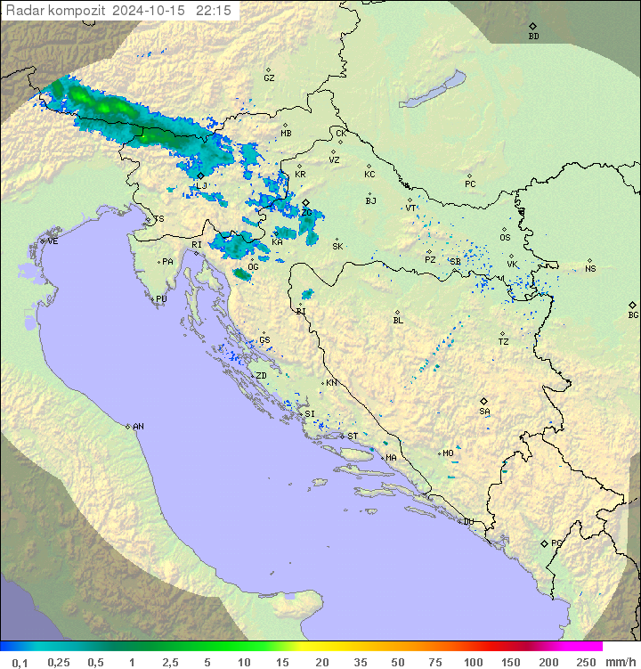 Padavine Hrvaška