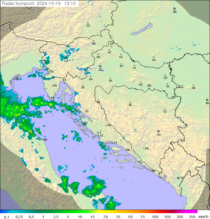 Padavine Hrvaška