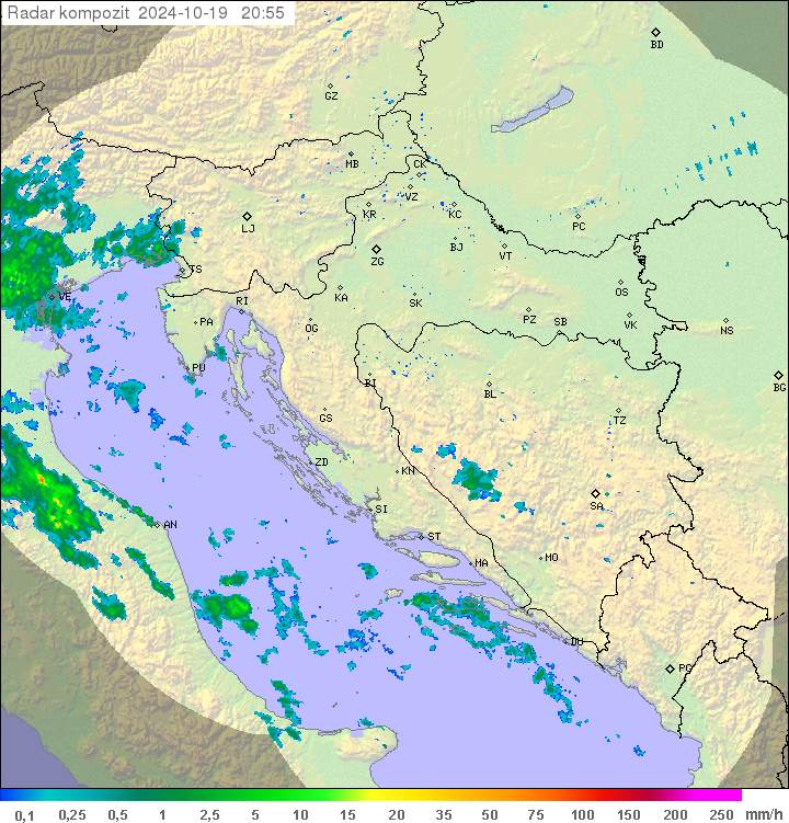 Padavine Hrvaška