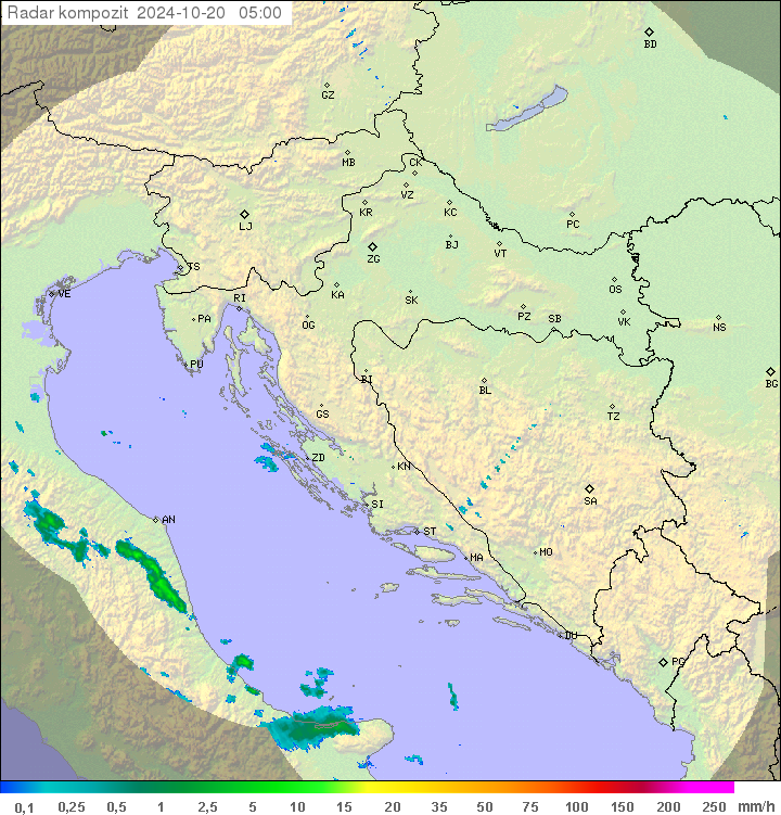 Padavine Hrvaška