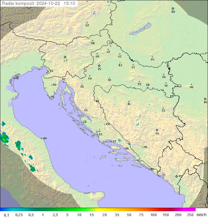 Padavine Hrvaška