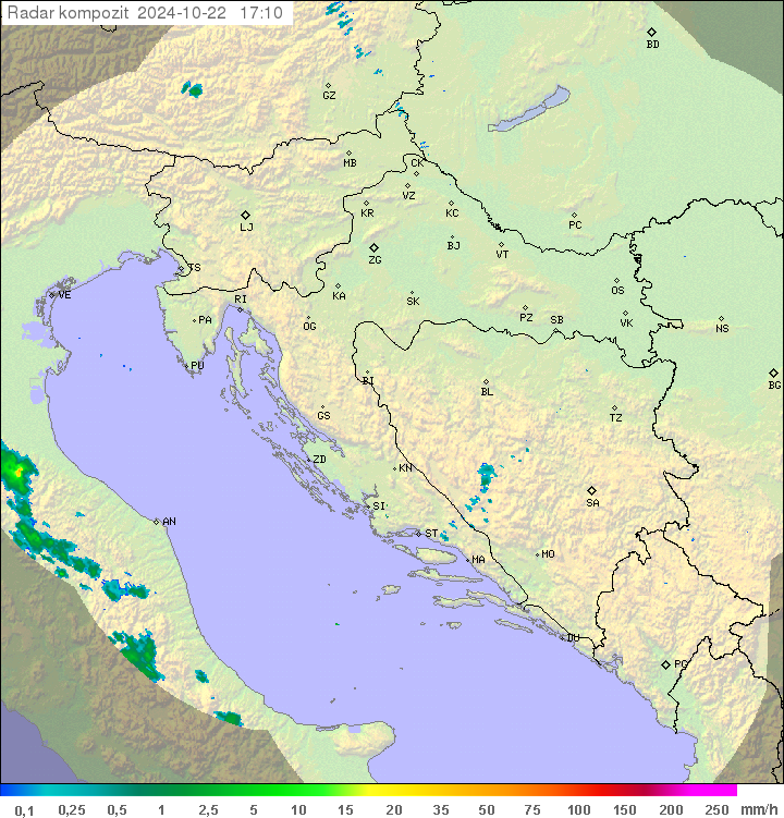 Padavine Hrvaška