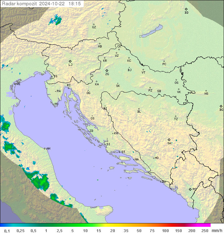 Padavine Hrvaška