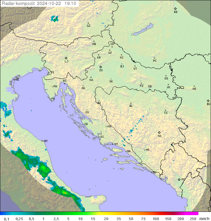 Padavine Hrvaška