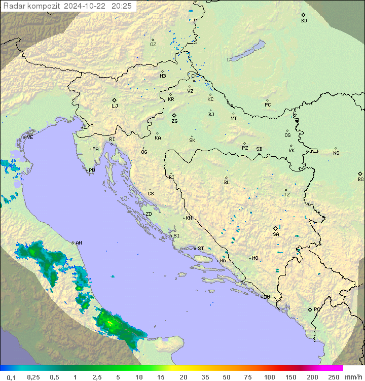 Padavine Hrvaška