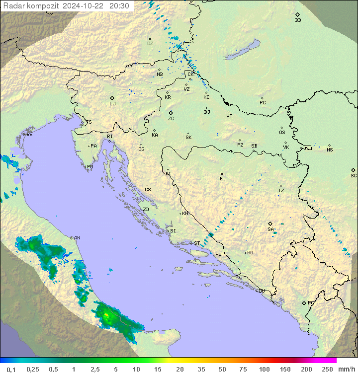 Padavine Hrvaška