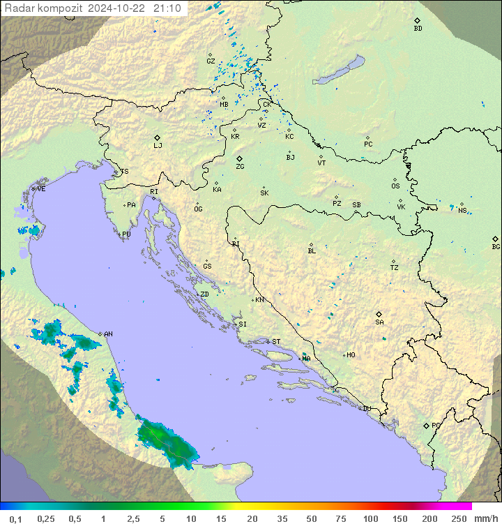 Padavine Hrvaška