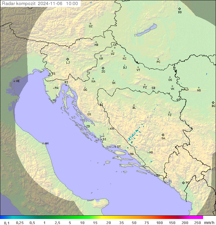 Padavine Hrvaška