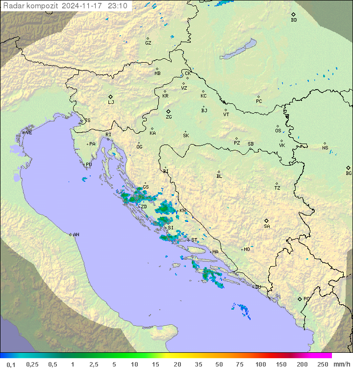 Padavine Hrvaška